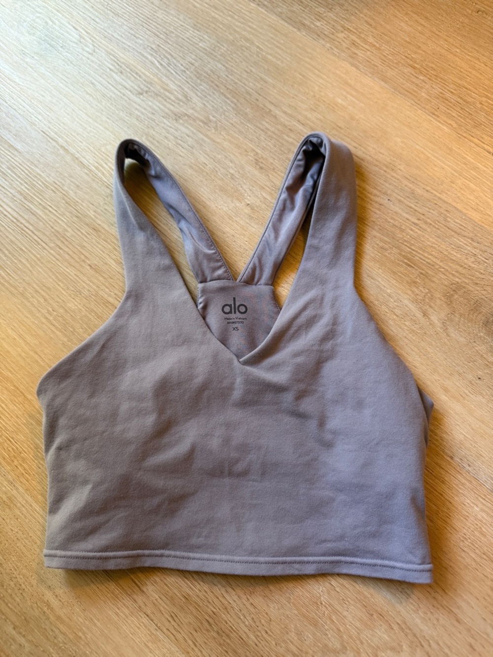 ALO Yoga Women's High-Waist Leggings in Dusty Lavender - Picture 5 of 6